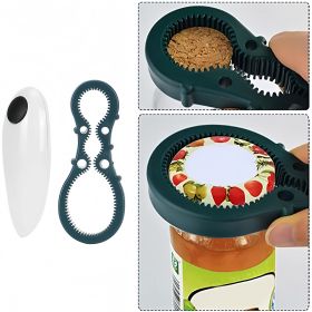 Electric can opener set, can opener, one-click start, suitable for people with small strength, outdoor camping gadgets, small household appliance