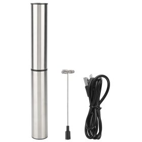 USB Rechargeable Electric Egg Beater Milk Coffee Tea Stir Bar Automatic Milk Frother Tool (Option: as picture)