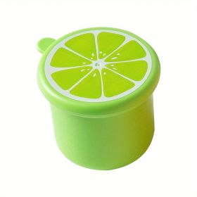 1pc Ice Cube Mold Freeze Ice Tray Silicone Ice Box Food Grade Food Supplement Refrigerator Tool Freezing Household Small Box With Lid (Color: green, Material: Silicone+PE)